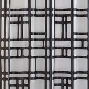 Elements Geometric PEVA Shower Curtain